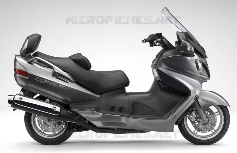 * PHOTOGRAPHIE DE COULEUR AN650AK9 * Suzuki SCOOTER 650 BURGMAN 2007  AN650AK7(E3/E28)