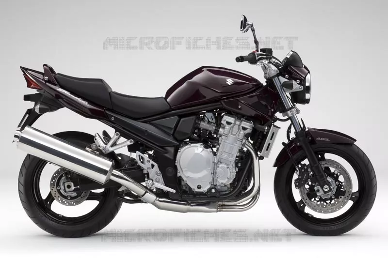 * PHOTOGRAPHIE DE COULEUR GSF1250AK9 * Suzuki MOTO 1250 BANDIT-S 2010  GSF1250SAL0(E2)