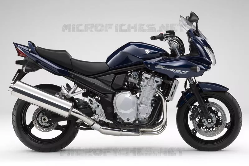 * PHOTOGRAPHIE DE COULEUR GSF1250SAK9 * Suzuki MOTO 1250 BANDIT-S 2009  GSF1250SAZK9(E2)