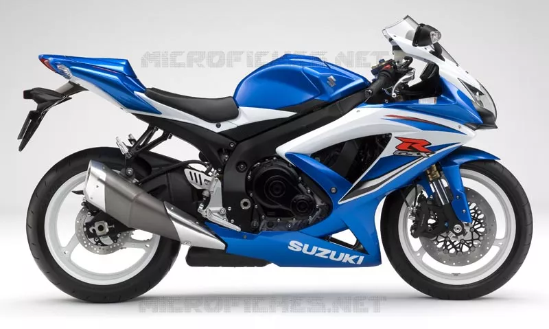 * PHOTOGRAPHIE DE COULEUR GSX-R600K9 * Suzuki MOTO 600 GSX-R 2009  GSX-R600UEK9(E2)