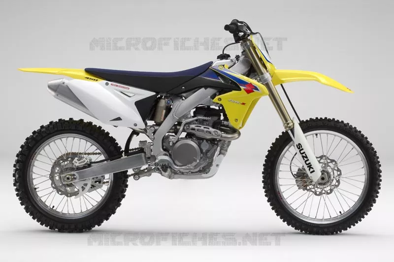 * PHOTOGRAPHIE DE COULEUR RM-Z450K9 * Suzuki MOTO 450 RM-Z 2012  RM-Z450L1(E19)