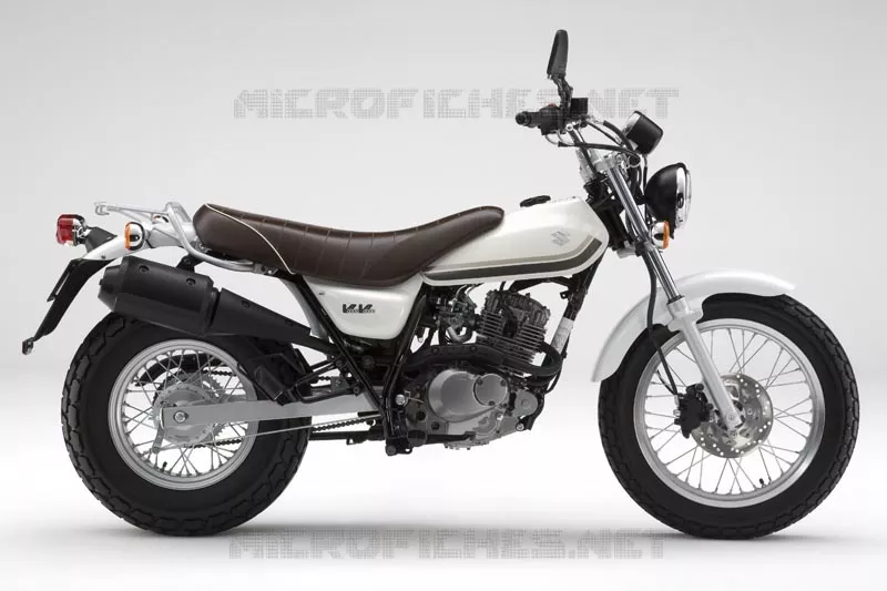 * PHOTOGRAPHIE DE COULEUR RV125K9 * Suzuki MOTO 125 VAN-VAN 2010  RV125L0(E19)