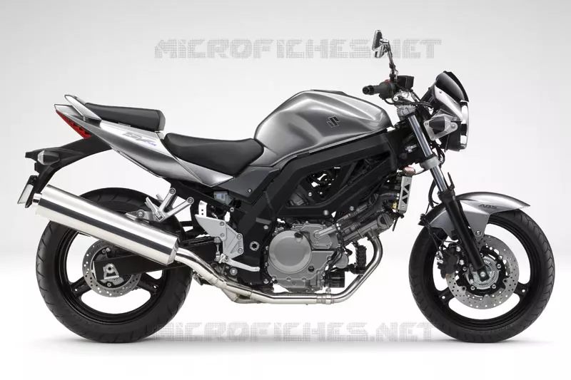 * PHOTOGRAPHIE DE COULEUR SV650AK9 * Suzuki MOTO 650 SV 2009  SV650UK9(E2)