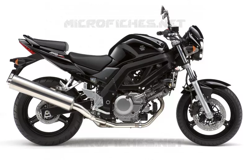 * PHOTOGRAPHIE DE COULEUR SV650K7 * Suzuki MOTO 650 SV-S 2007  SV650SUAK7(E2)