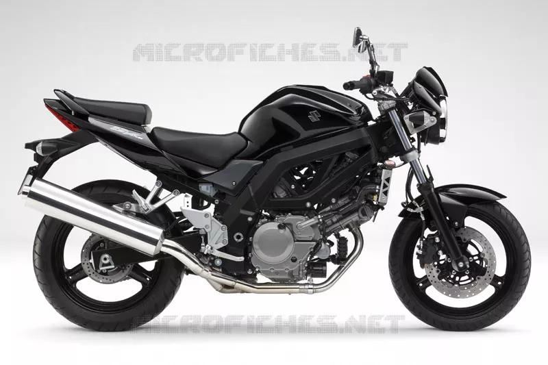 * PHOTOGRAPHIE DE COULEUR SV650K9 * Suzuki MOTO 650 SV 2008  SV650AK8(E3/E28)