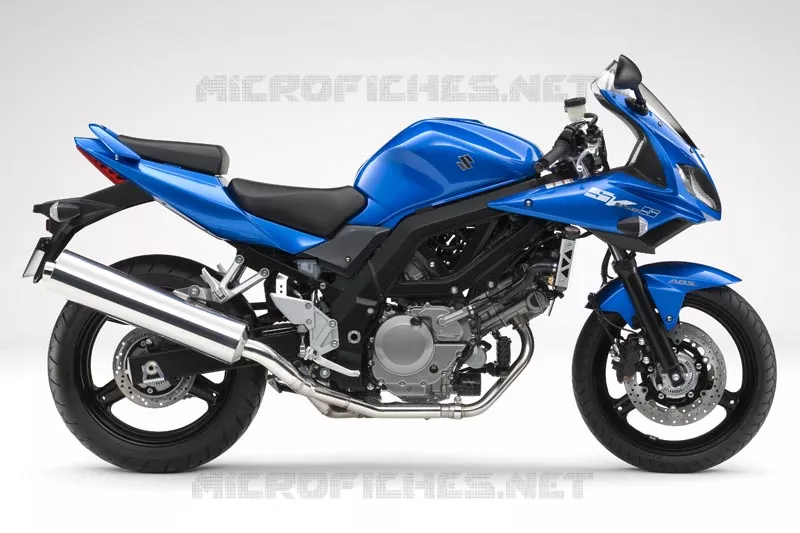 * PHOTOGRAPHIE DE COULEUR SV650SAK9 * Suzuki MOTO 650 SV 2008  SV650SK8(E2)