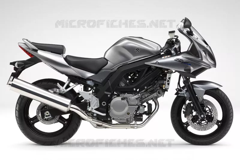 * PHOTOGRAPHIE DE COULEUR SV650SK9 * Suzuki MOTO 650 SV 2010  SV650SUAL0(E2)