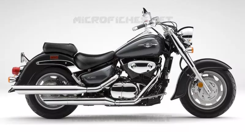 * PHOTOGRAPHIE DE COULEUR VL1500K9 * Suzuki MOTO 1500 BOULEVARD 2005  VL1500TK5(E3/E28)