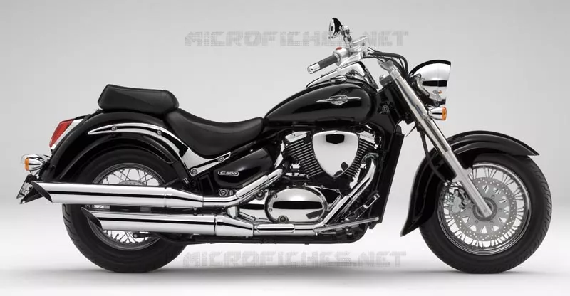 * PHOTOGRAPHIE DE COULEUR VL800K9 * Suzuki MOTO 800 VOLUSIA 2007  VL800UEK7(E2)