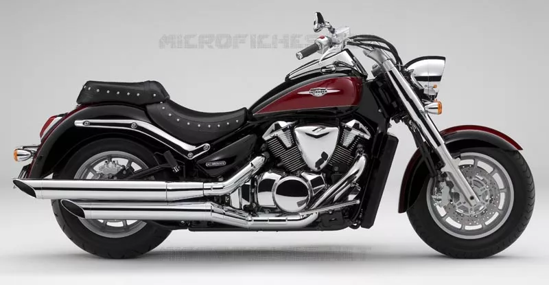 * PHOTOGRAPHIE DE COULEUR VLR1800TK9 * Suzuki MOTO 1800 BOULEVARD 2010  VLR1800TL0(E3/E28)