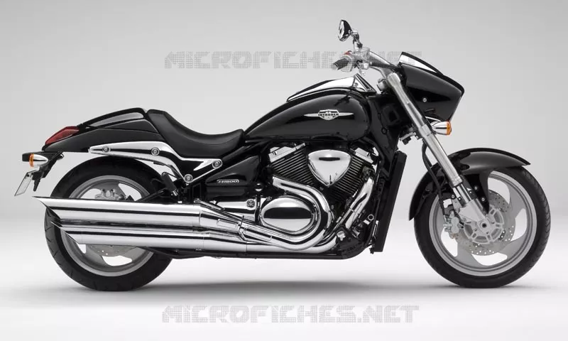 * PHOTOGRAPHIE DE COULEUR VZ1500K9 * Suzuki MOTO 1500 BOULEVARD 2009  VZ1500K9(E3/E28)