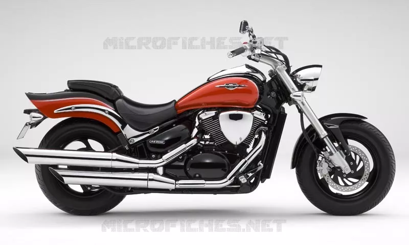 * PHOTOGRAPHIE DE COULEUR VZ800ZK9 * Suzuki MOTO 800 MARAUDER 2008  VZ800ZK8(E2)
