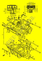 CARTER (E.NO.102248~) pour Suzuki GSX-E 1100 1984