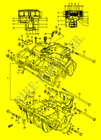 CARTER (~E.102247) pour Suzuki GSX-E 1100 1984