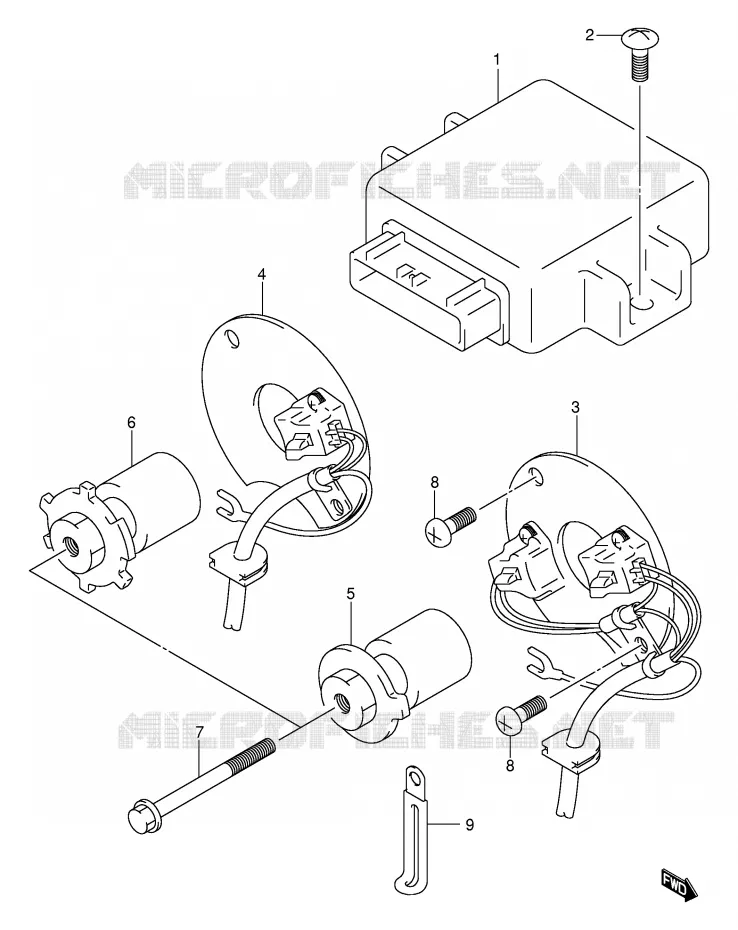 ALTERNATEUR Suzuki MOTO 500 GS-E 2001  GS500HUK1(E2)