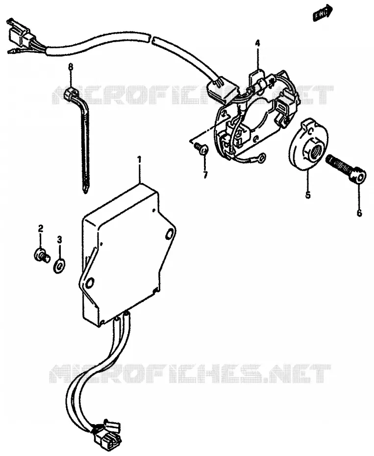 ALTERNATEUR Suzuki MOTO 750 GSX-R 1986  GSX-R750XG(F/G/H)