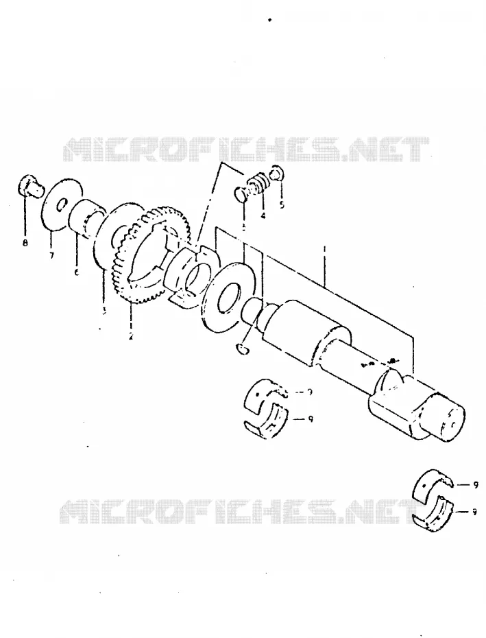 BALANCIER D'EQUILIBRAGE Suzuki MOTO 400 GSX 1981  GSX400LX(T/X)
