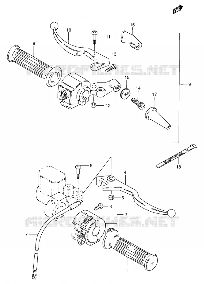 COMMODOS (GS125ESE/EZ/ESD/ESF) Suzuki MOTO 125 GS 1983  GS125D(E1)