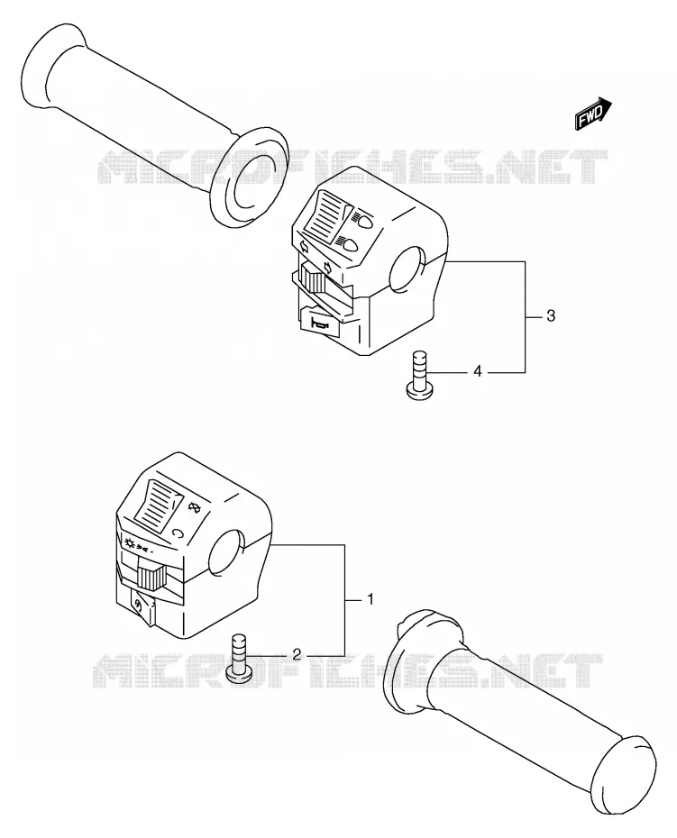 COMMODOS (GS125SX/SY,GS125SUX/SUY) Suzuki MOTO 125 GS 2000  GS125SY(E71)