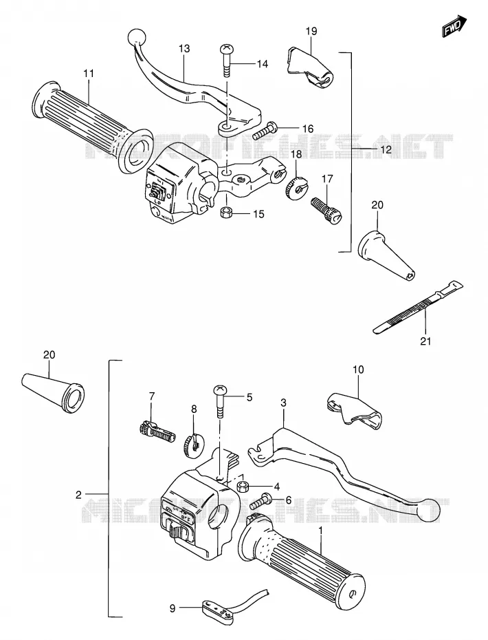COMMODOS (GS125Z/D,UR E71) Suzuki MOTO 125 GS 1991  GS125ESM(E1)
