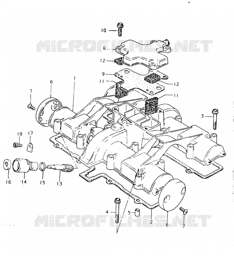 COUVERCLE DE CULASSE Suzuki MOTO 550 GS 1980  GS550LT
