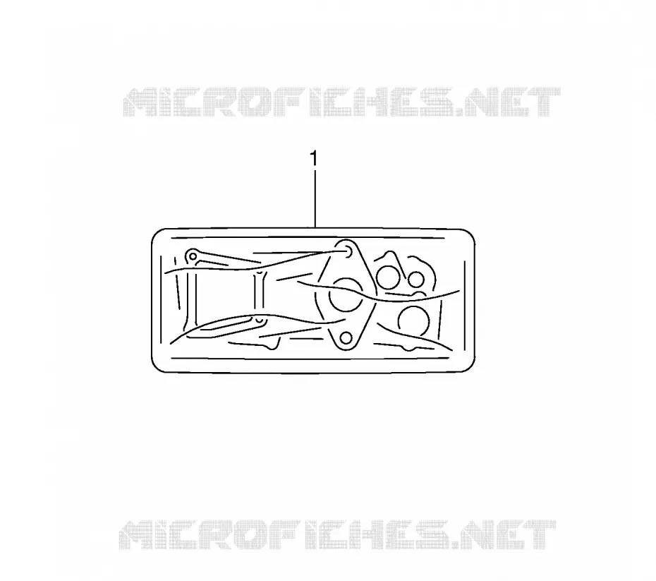 KIT JOINTS Suzuki MOTO 600 GSX-R 2001  GSX-R600K1(E2)