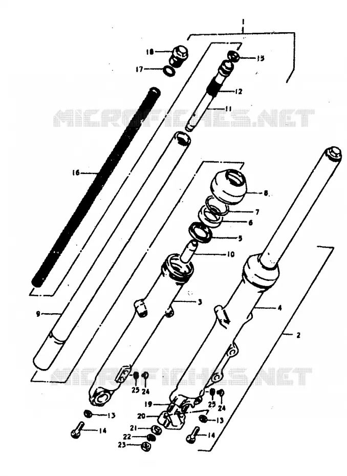 PIECES MARCHES SPECIAUX (E2) (GS400N:F.NO.71032~) (GS400EN:F.NO.50451 Suzuki MOTO 400 GS 1978  GS400EC(C/N)