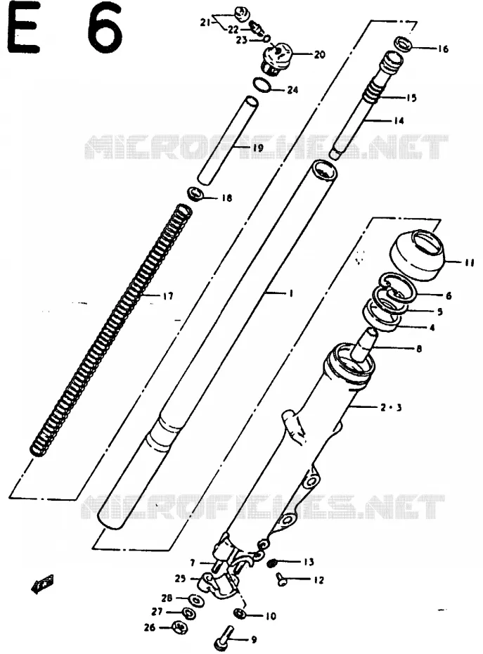 PIECES MARCHES SPECIAUX (E2) Suzuki MOTO 1000 GS 1978  GS1000C(C/N)