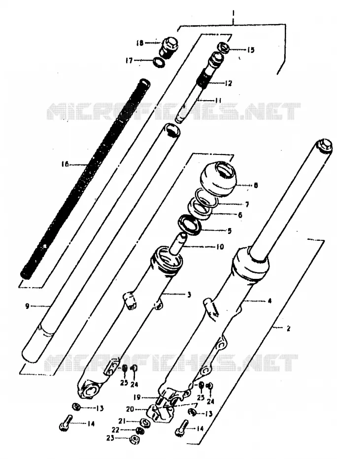 PIECES MARCHES SPECIAUX (E25) (GS400N:F.NO.71032~) (GS400EN:F.NO. Suzuki MOTO 400 GS 1978  GS400EC(C/N)