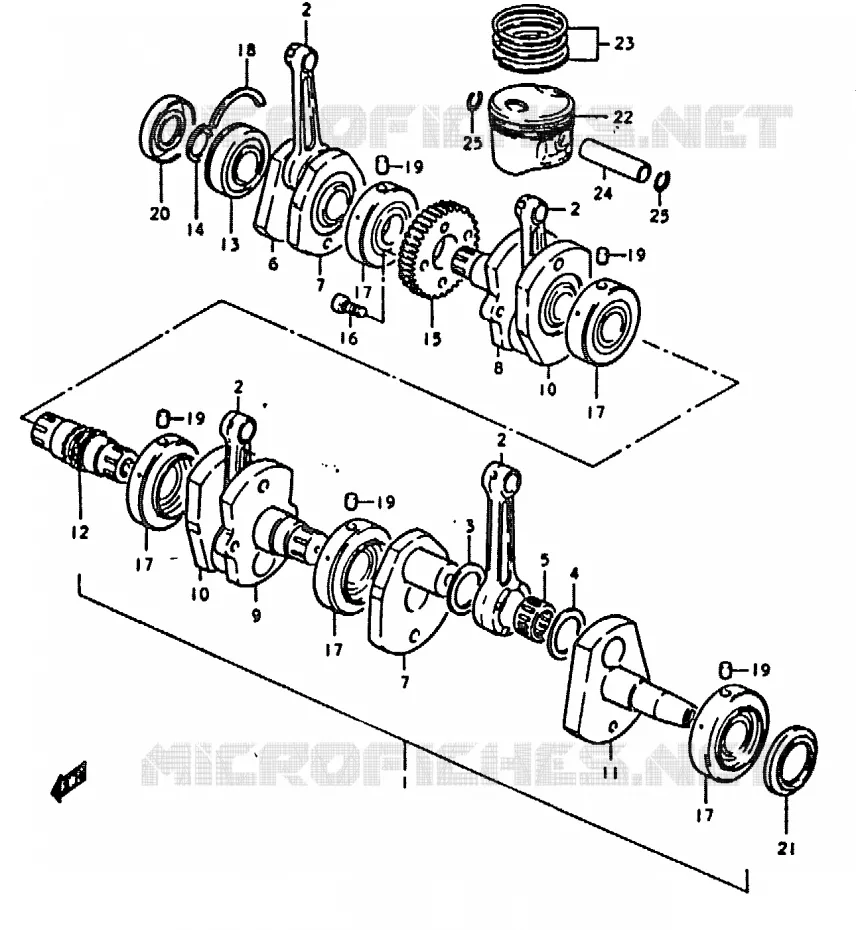 VILEBREQUIN Suzuki MOTO 1000 GS 1978  GS1000HC(C/N)