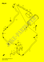SYSTEME DE RECYCLAGE DES VAPEURS DE CARBURANT (E33) pour Suzuki GSX-R 1000 2010