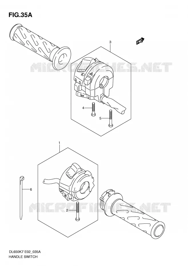 COMMODOS (MODEL K9 P37,MODEL L0) Suzuki MOTO 650 V-STROM 2009  DL650K9(E2)