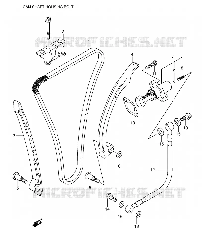 DISTRIBUTION Suzuki MOTO 750 GSX-R 2002  GSX-R750U1K2(E2)
