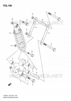 BIELLETTE DE SUSPENSION ARRIERE (VL800CL1 E28) pour Suzuki VOLUSIA 800 2011