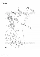 BIELLETTE DE SUSPENSION ARRIERE pour Suzuki VOLUSIA 800 2011