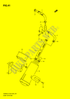 SYSTEME DE RECYCLAGE DES VAPEURS DE CARBURANT (E33) pour Suzuki MARAUDER 800 2010