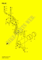 SYSTEME DE RECYCLAGE DES VAPEURS DE CARBURANT (P33) pour Suzuki MARAUDER 250 2010