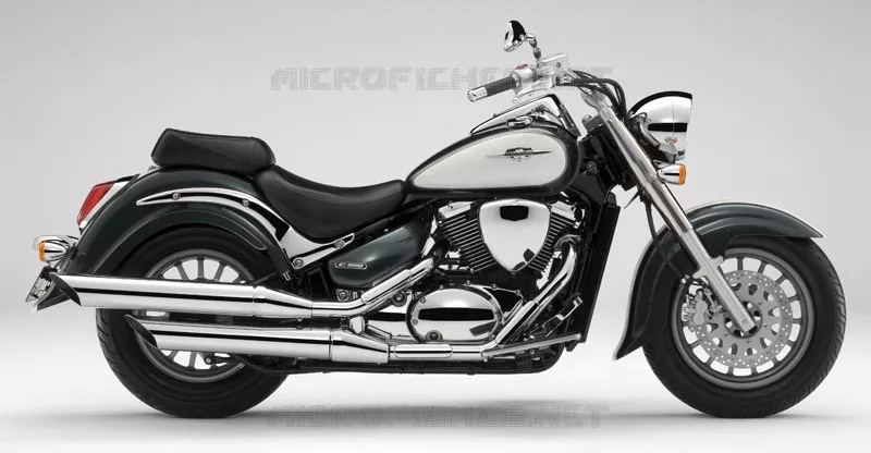 * PHOTOGRAPHIE DE COULEUR VL800CK9 * Suzuki MOTO 800 VOLUSIA 2007  VL800CUEK7(E2)