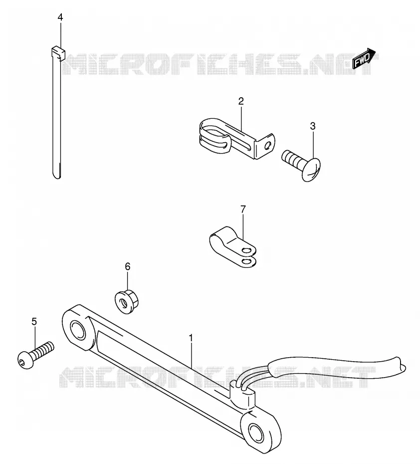 FEU ARRIERE Suzuki MOTO 400 DR-Z 2002  DR-Z400K2(E3/E28)