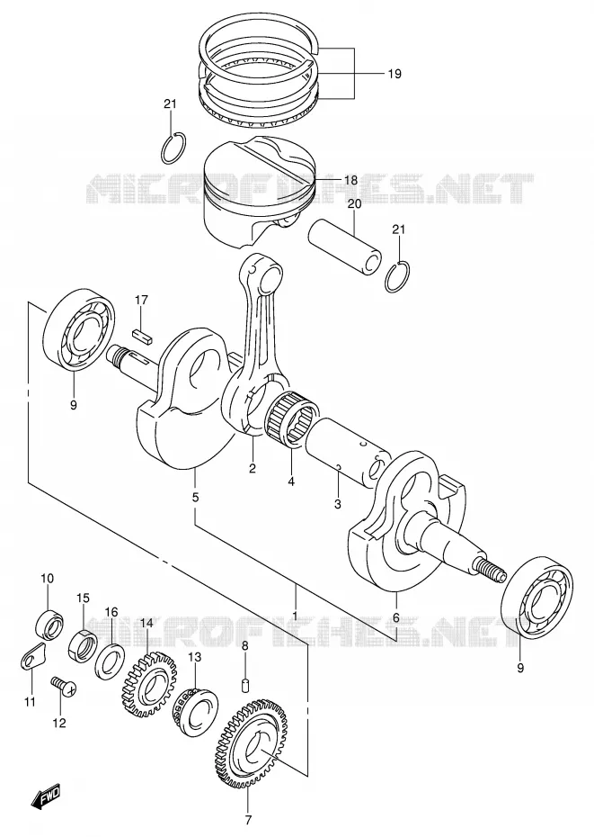 VILEBREQUIN (MODEL K1/K2/K3/K4) Suzuki MOTO 400 DR-Z 2002  DR-Z400EK2(E3/E28)