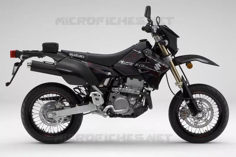 * PHOTOGRAPHIE DE COULEUR DR-Z400SMK9 * Suzuki MOTO 400 DR-Z 2006  DR-Z400SMK6(E2)