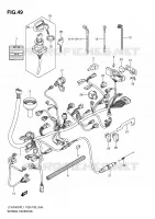 FAISCEAU ELECTRIQUE (LT A750XPZL1 P28) pour Suzuki KINGQUAD 750 2011