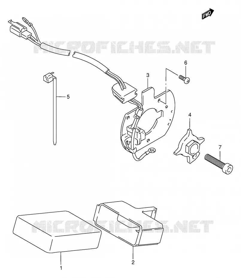 ALTERNATEUR Suzuki MOTO 600 BANDIT 1996  GSF600UT(E2)