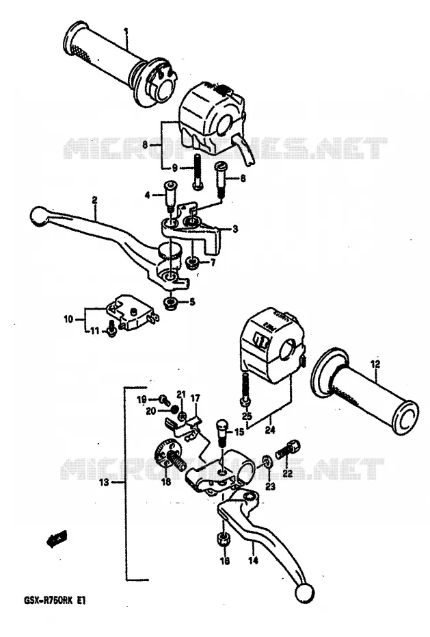 COMMODOS Suzuki MOTO 750 GSX-R 1989  GSX-R750RK