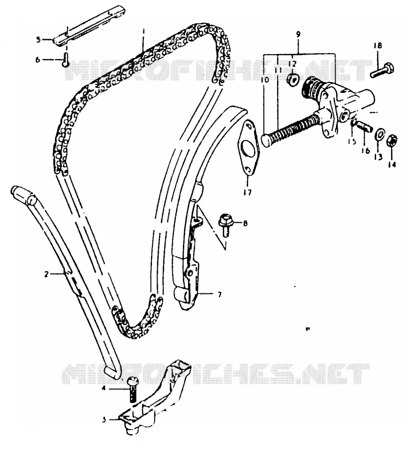 DISTRIBUTION Suzuki MOTO 1000 GSX 1982  GSX1000SZ