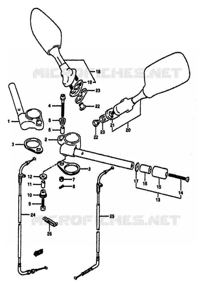 GUIDON Suzuki MOTO 1100 GSX-R 1992  GSX-R1100 N (M/N)