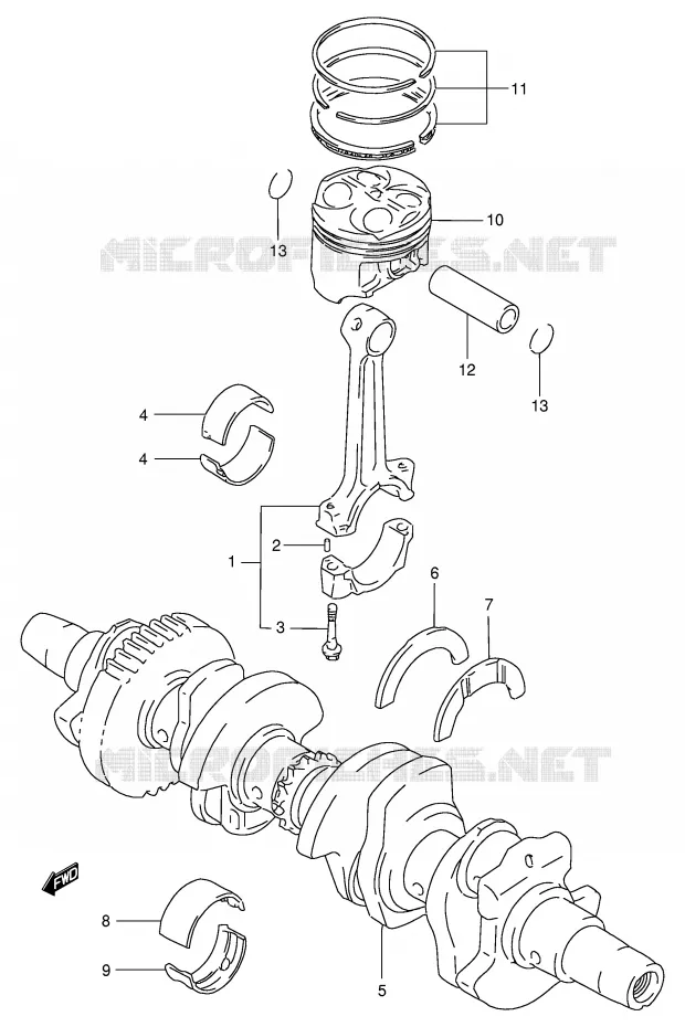 VILEBREQUIN Suzuki MOTO 400 GSX-R 1990  GSX-R400RL(E30)