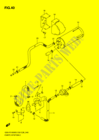 SYSTEME DE RECYCLAGE DES VAPEURS DE CARBURANT (E33) pour Suzuki GSX-R 1000 2005