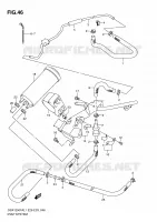 SYSTÈME DE RECYCLAGE VAPEURS CARBURANT (GSX1250FAL1 E33) pour Suzuki GSX-F 1250 2011