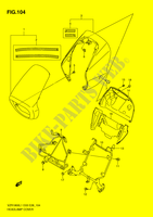 COUVERCLE DE PHARE (VZR1800ZL1 E28) pour Suzuki INTRUDER 1800 2011